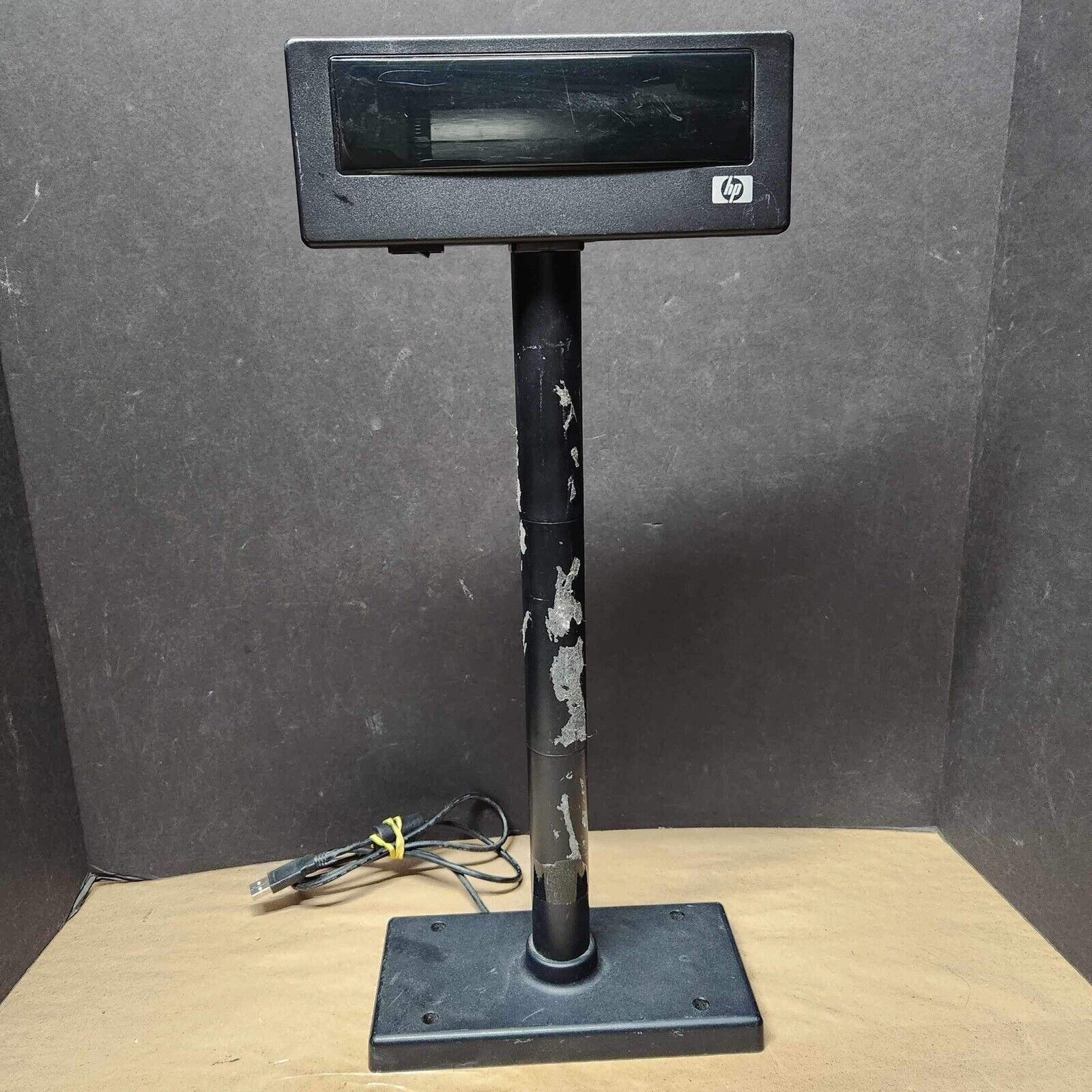 HP LD220-HP POS POLE Display w/ Extension Pole USB TESTED