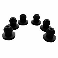 Black 2.5~14mm Snap-on Hole Plug Silicone Rubber Blanking End Caps Seal Stopper picture