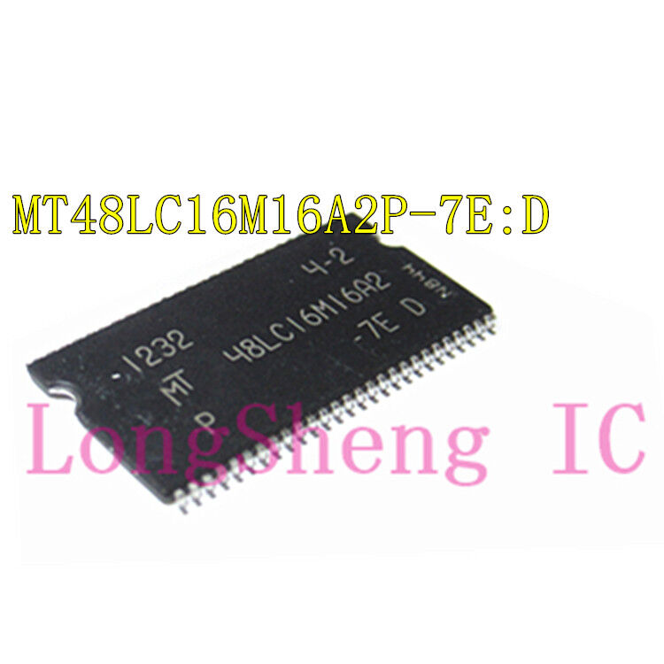 1PCS MT48LC16M16A2P-7E:D memory TSOP-54 NEW