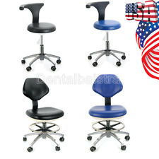 4 Type PU Leather Adjustable Stool Dental Dentist Chair Hydraulic Rolling Stools picture