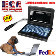 US notebook veterinary B-ultrasound diagnostic system 7.5MHz Animal Rectal probe picture