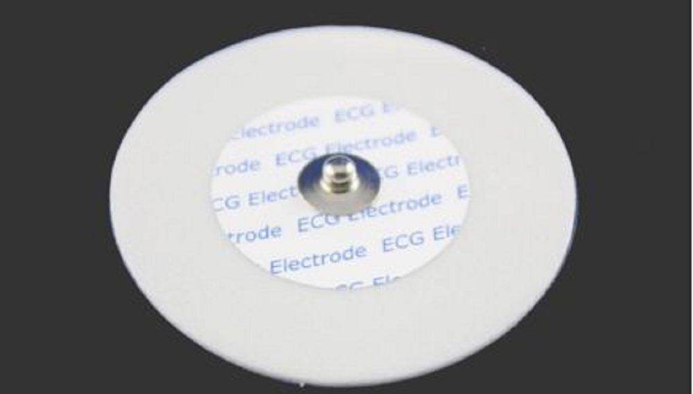 50pcs Adult ECG EKG Electorde Foam Pad Universal Use 55mm 