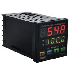 Digital PID Temperature Controller LED Dual Alarm Relays Output AC/DC 90-260V US picture