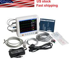 6 Parameters Patient Monitor Cardiac Monitor ECG NIBP RESP PR Spo2 TEMP FDA/CE picture