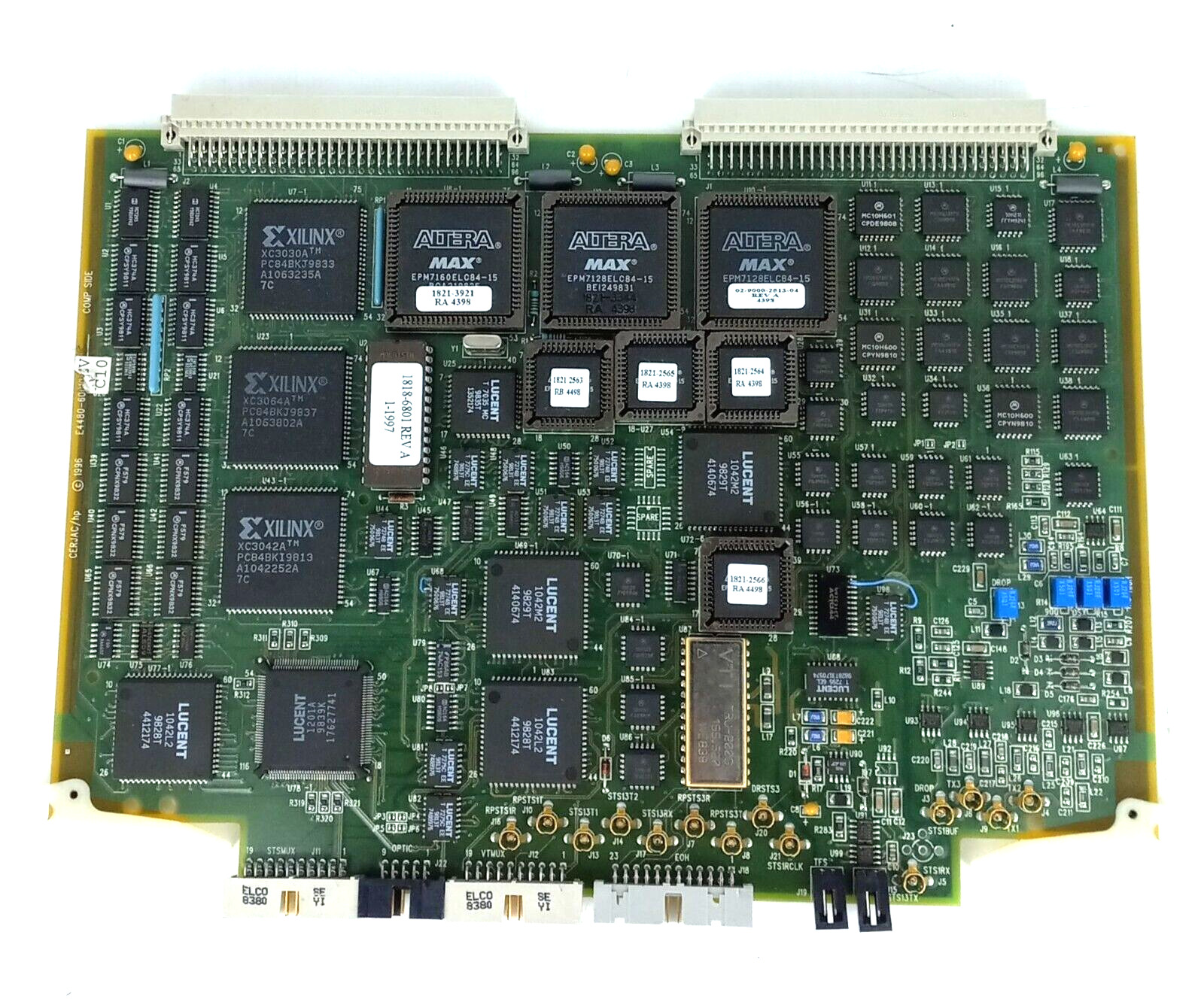 Cerjac/HP E4480-60010 Rev. C10 BIM Circuit Board