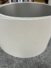 Aluminum Trim Coil 8” X10FT White Woodgrain Finish Bendable picture