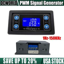 LCD PWM Signal Generator DC 3.3V-30V 1Hz~150KHz PWM Pulse Frequency Square Wave picture