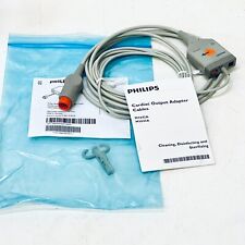 Philips REF M1643A Cardiac Output Cable 4.8m picture