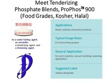 Meat tenderizing and water holding phosphate blends, ProPhos 900, 50 LB Carton picture