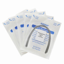 10Pcs/pack Dental Ortho Niti Thermal Activated Arch Wire All Sizes Rectangular  picture