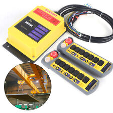 2 Speed 6 Channel Control Hoist Crane Radio Remote Control System 2 Transmitter picture