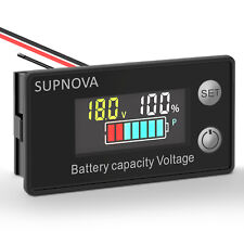 SUPNOVA Battery Monitor12v 24v 36v 48v 60v 72v ,Car Golf cart Battery Indicator  picture