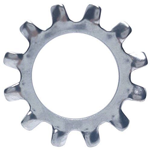 #8 External Tooth Star Lock Washers 410 Stainless Steel Quantity 100