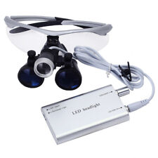 3.5X Dental Magnification Binocular Loupe Surgery Surgical Magnifier/LED Light picture