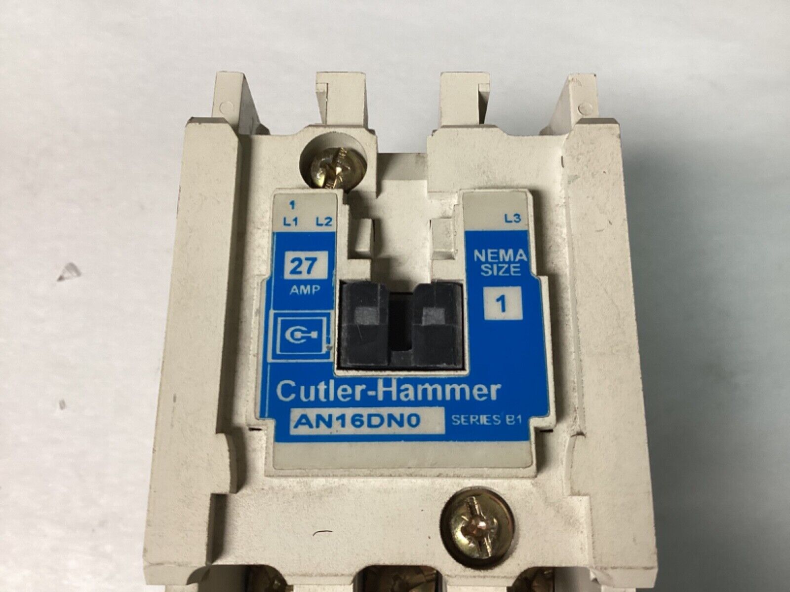 Cutler-Hammer AN16DNO Size 1 Motor Starter With 120 Volt Coil