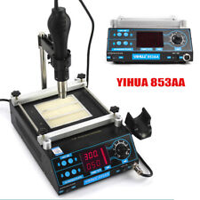 YIHUA 853A,853AAA SMD BGA Soldering Station US Rework Hot Air Gun Solder Welding picture