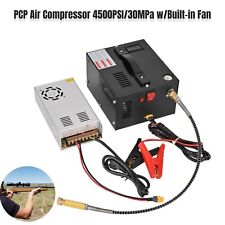 Portable PCP Air Compressor w/Built-in Fan PCP Rifle 4500PSI/30MPa Manual-Stop picture