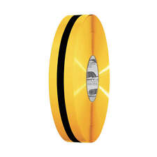 MIGHTY LINE 2RYBLKCTR Floor Tape,Black/Yellow,2 inx100 ft,Roll picture