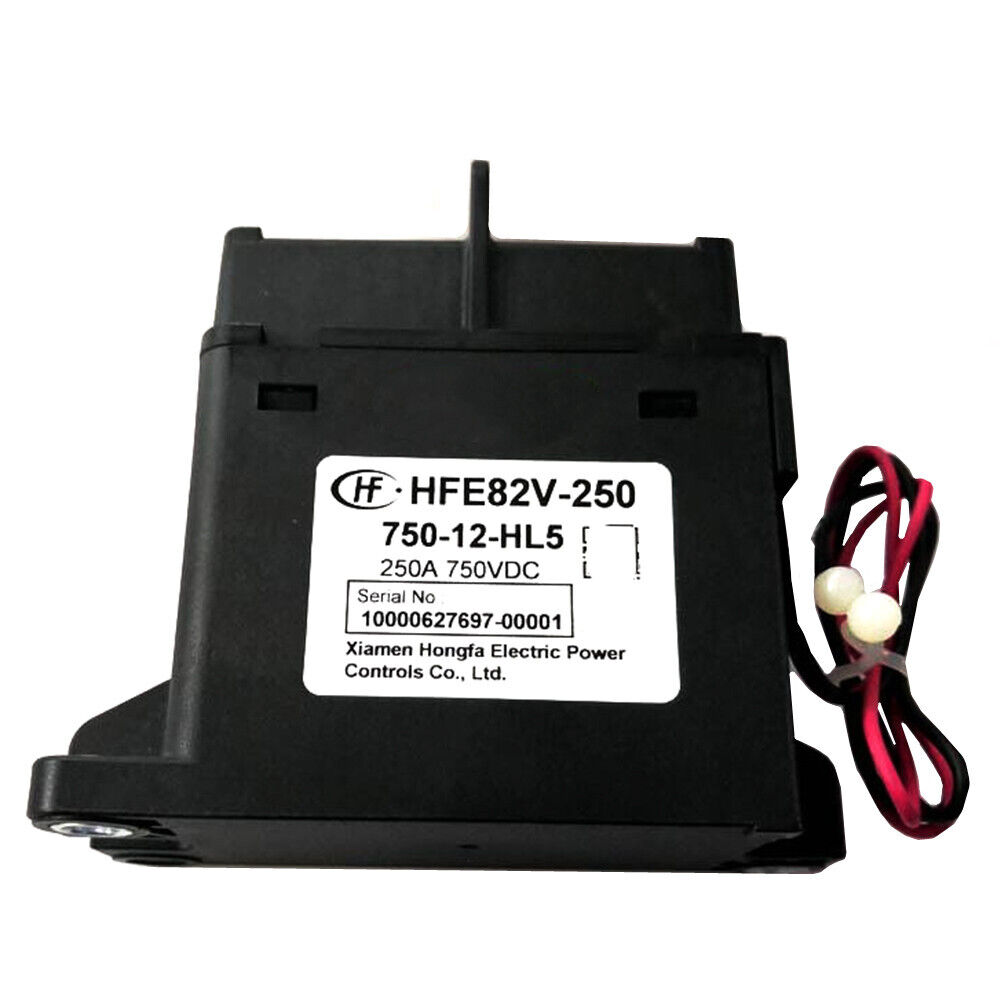 2Pcs HONGFA HFE82V-250-750-12-HL5 12VDC HVDC Automotive Relay 250A 750VDC