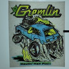 Authentic VINTAGE Gremlin Heat Transfer Iron On picture