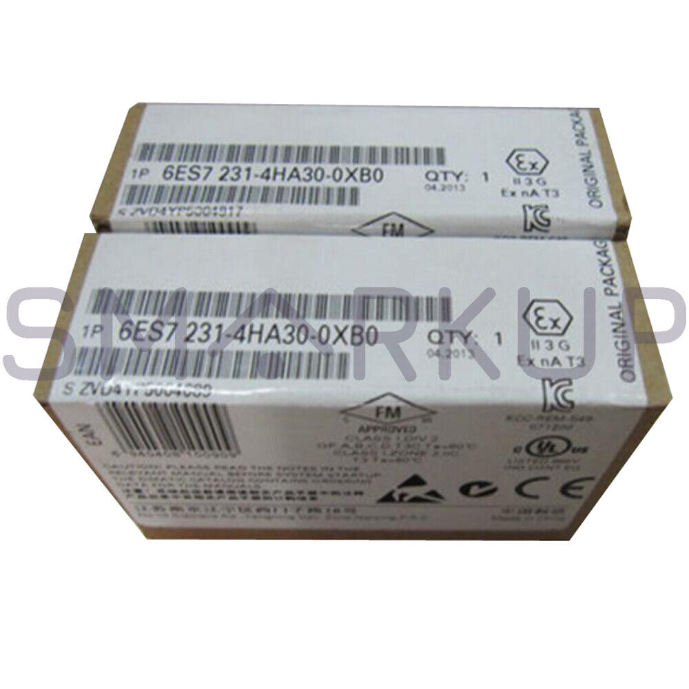 New In Box SIEMENS 6ES7 231-4HA30-0XB0 6ES7231-4HA30-0XB0 Analog Input Module