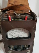 Metro Tel Corp MT-8455-L1 Dc Voltmeter with case and shoulder strap working picture