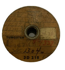 NOS General Electric Vintage Tungsten Fine Wire 0.0018” Diameter 1304 Meters picture
