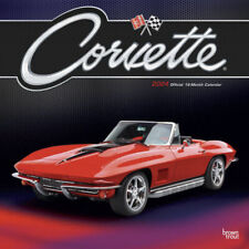 Browntrout Corvette OFFICIAL 2024 12 x 12 Wall Calendar w picture