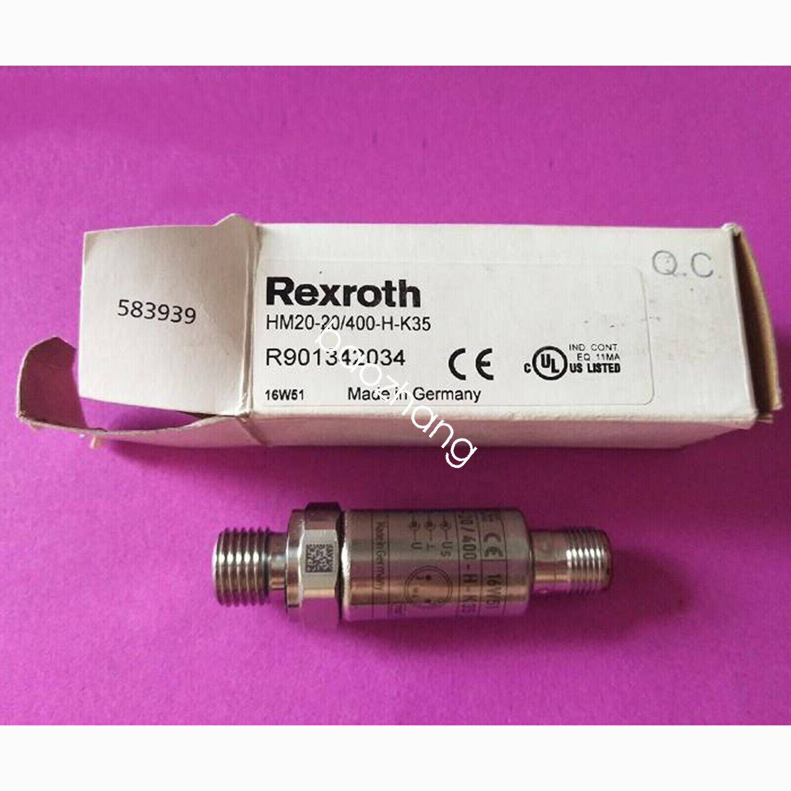ONE new Rexroth Pressure transducer R901342034 HM20-20/400-H-K35 #YP1