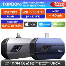 TOPDON TC001 TC002 Thermal Camera for Android & iOS IR Resolution 256x192 Pixels picture