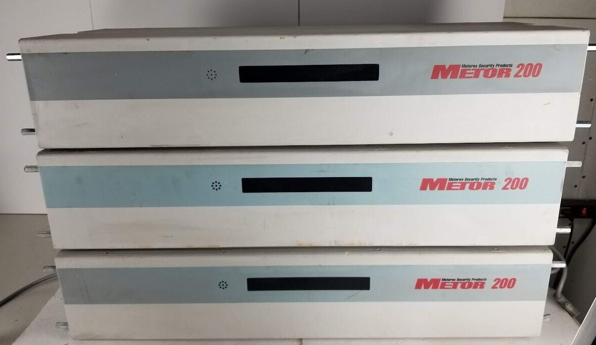 *LOT OF 3* Metorex Metor 200 Metal Detector