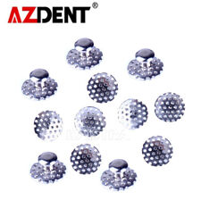 10pcs AZDENT Denal Ortho TOMY Round Perforated Hollow Lingual Buttons with Holes picture