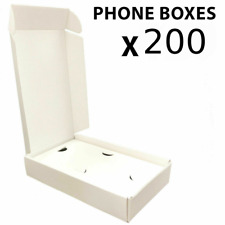 200 pcs Tough Empty Cell Phone Boxes White Generic for Retail, Resale, Shipping picture