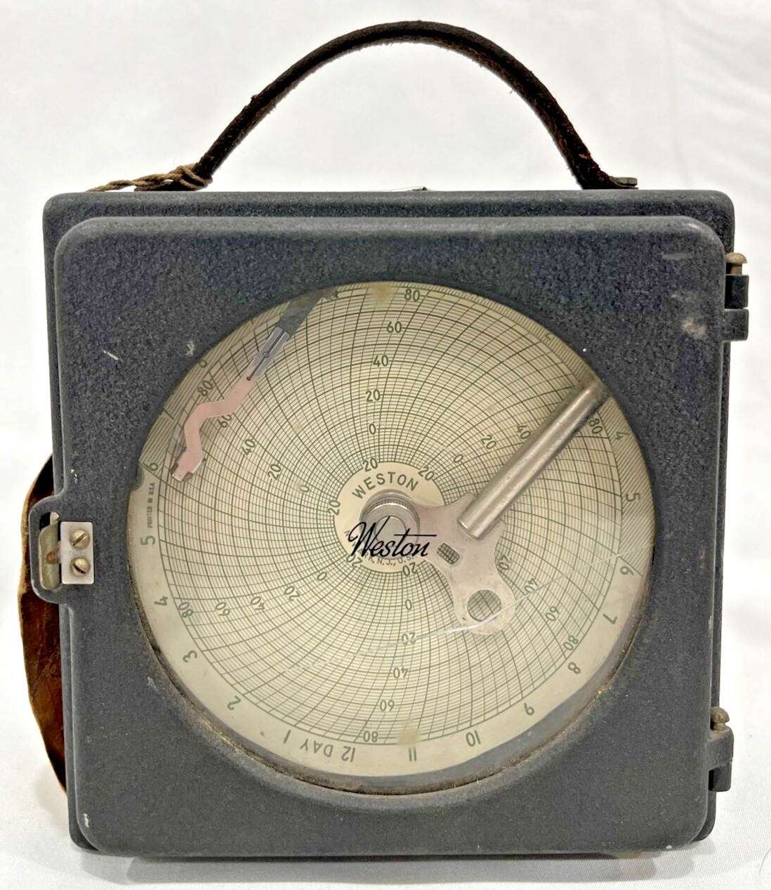 Rare Vintage Weston Temperature Chart Recorder