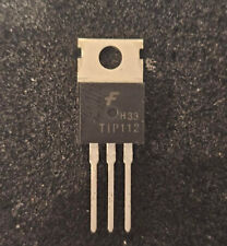 TIP112TU,  NPN Darlington Transistor, 100V 2A,  TO220  Fairchild Qty- 10 pcs picture