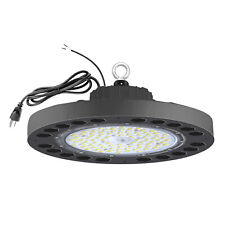 450-Watt Equivalent Integrated LED Dimmable Black High Bay Light, 5000K-150Watts picture
