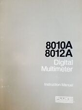 Fluke Digital Multimeter 8010A / 8012A Instruction Manual picture