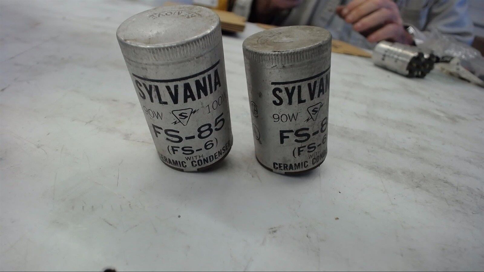 Lot Of 2--Sylvania Fs-85 90W-100W Starter