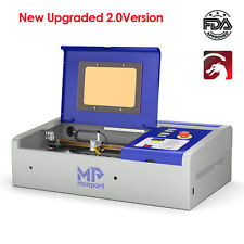 Monport 40W Pro v2.0 Lightburn Compatible, CO2 Laser Engraver Cutter Air Assist picture