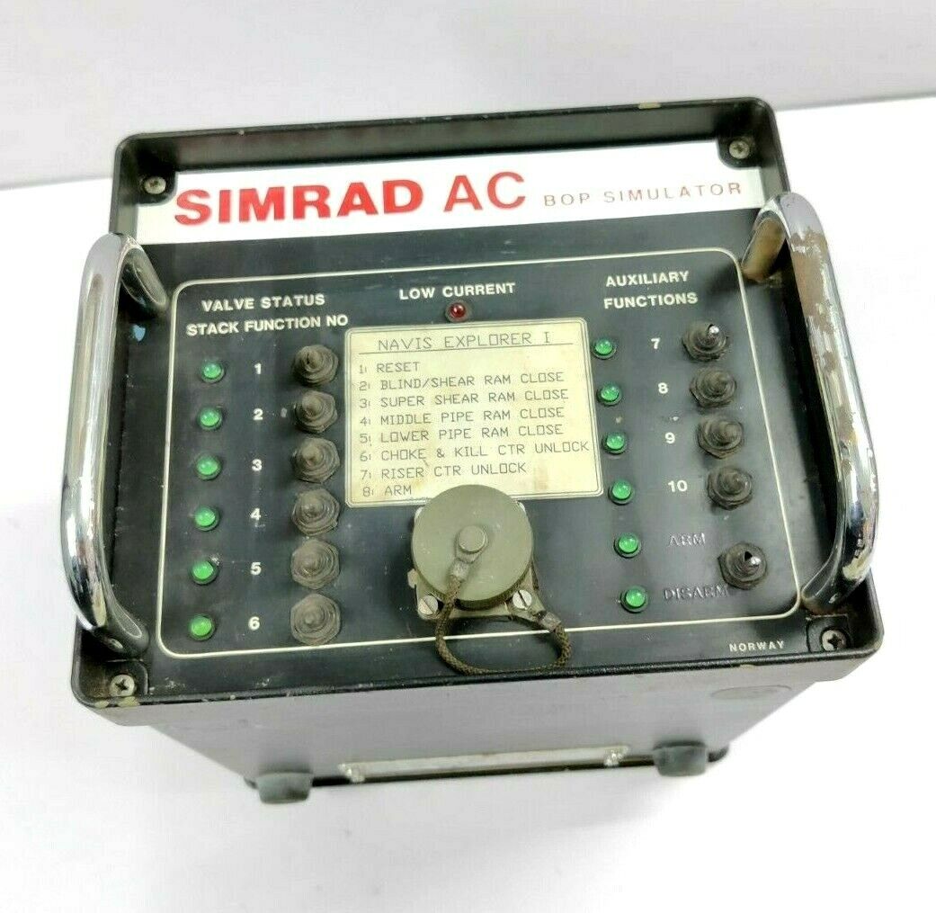 Simrad AC Bop Simulator System-ACS, Part No.109-0810009