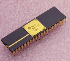 ZILOG - Z80CPU - CDIP 8-BIT CPU, Gold Top & Leads, 40 Pin CDIP, Rare Vintage New picture