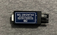 SEL-2812MTX0  Fiber Optic Transceiver EIA-232 Full Duplex IRIGB Rec picture