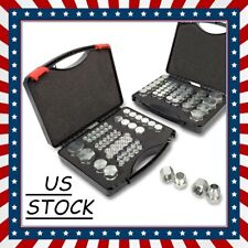 144 PC JIC and ORFS Hydraulic Cap and Plug Hose Tube Pipe Fitting Cap Plug Kit picture