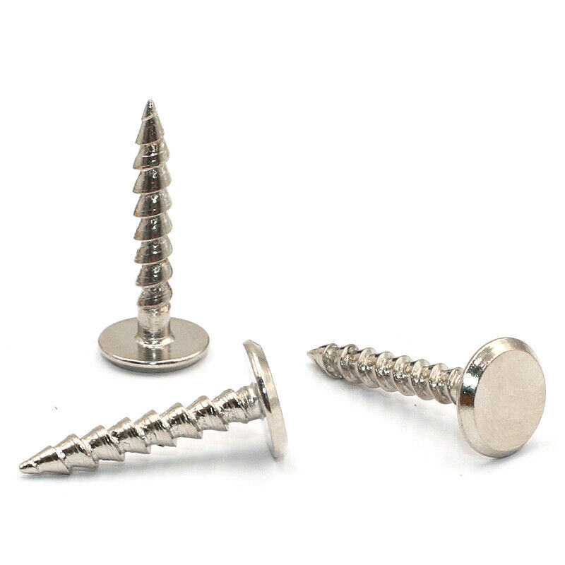M3.3 Flat Head Self-tapping Screw Inverted Thread Dry Wall Nail Wallpaper Nails