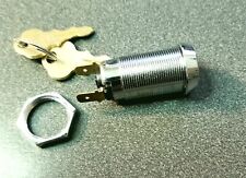 On/Off Key Switch Lock Keyed Alike, Key Removable in OFF Position With 2 Keys picture