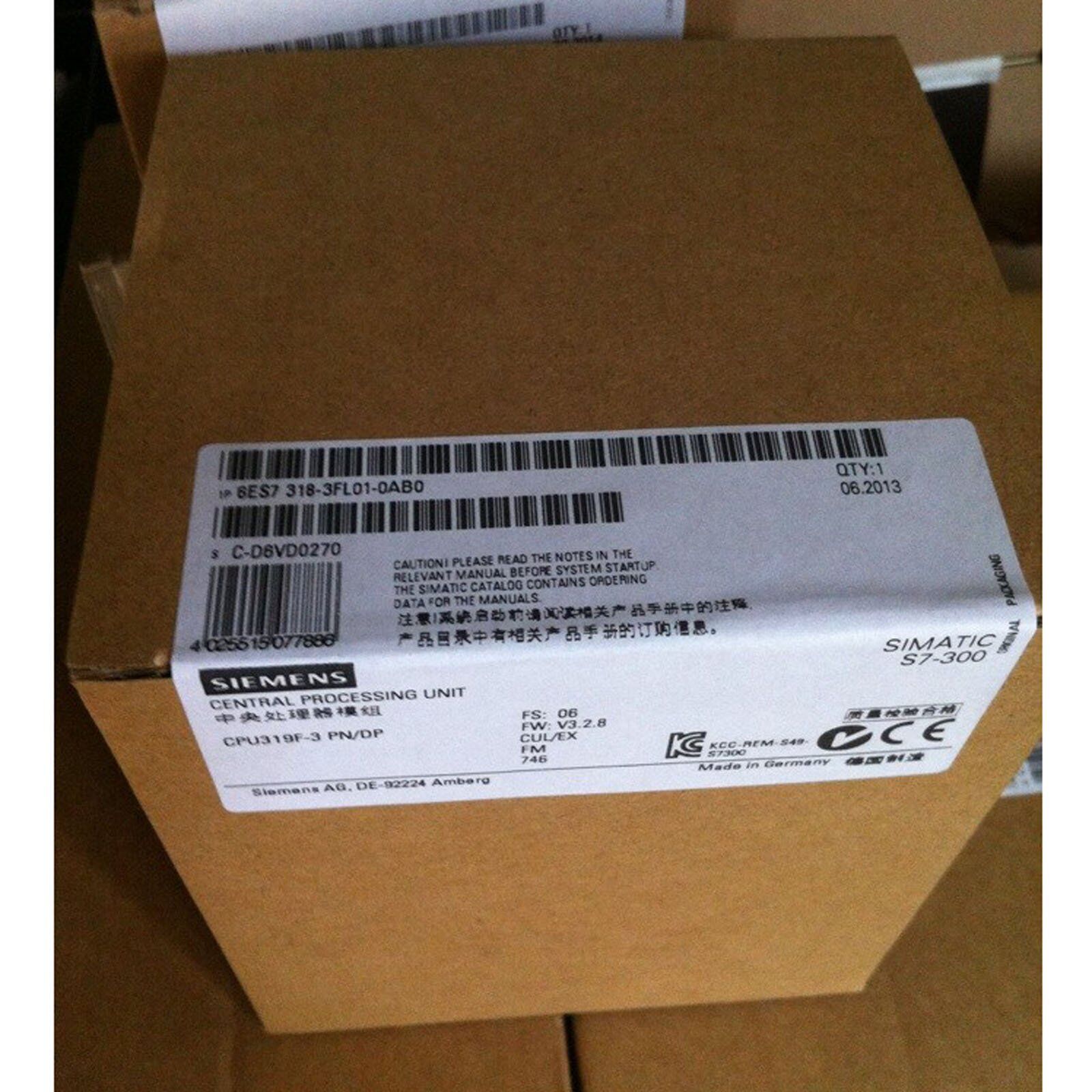 1PC Siemens 6ES7318-3FL01-0AB0 6ES7 318-3FL01-0AB0 New In Box Expedited Shipping