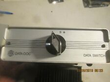 DDE DATA-DOC MODEL 62200 USED 2 PORT DATA SWITCH  picture