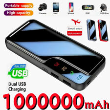 1000000mAh Power Bank Fast Charger Battery Pack Portable 2 USB for Mobile Phone picture