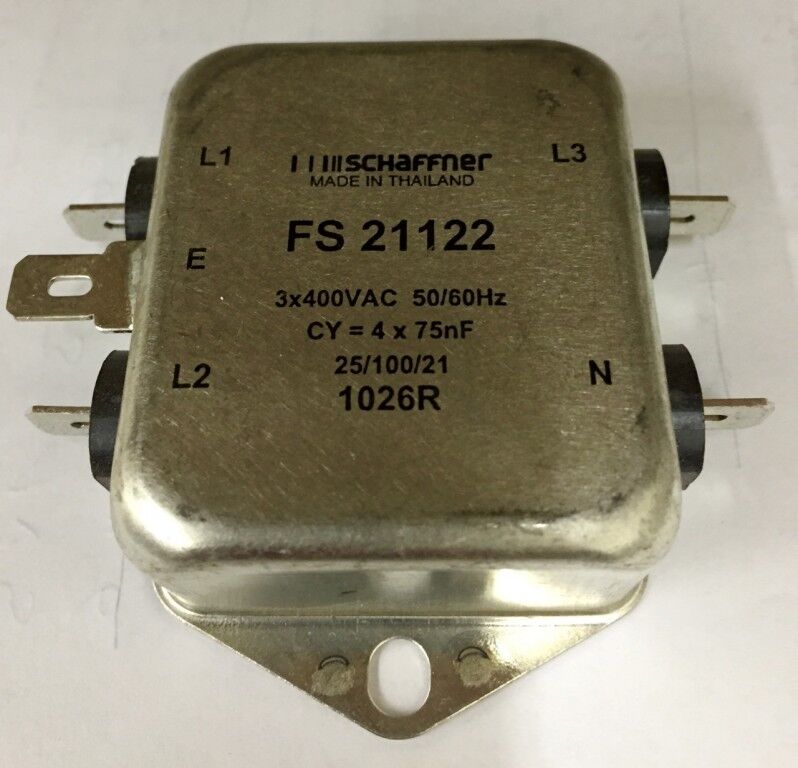 SCHAFFNER 3P Power Filter 3x400VAC FS 21122 