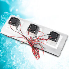 3-Chip Semiconductor Refrigerator Power Cooler DIY Cooler Production 12V US picture